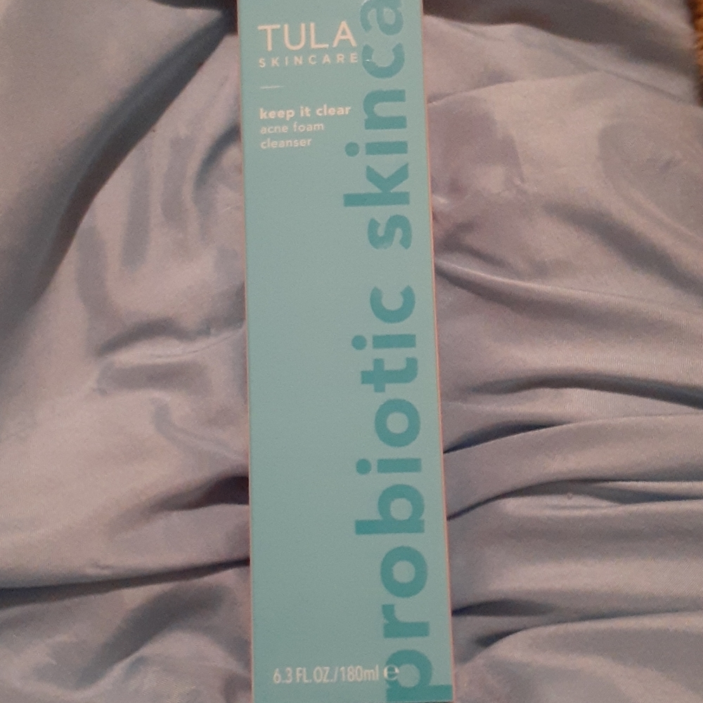 Tula acne foam cleaner